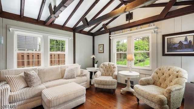 23 Laurel Pl, Fanwood Boro, NJ 07023 - living room with wood finished floors, plenty of natural light, and a decorative wall