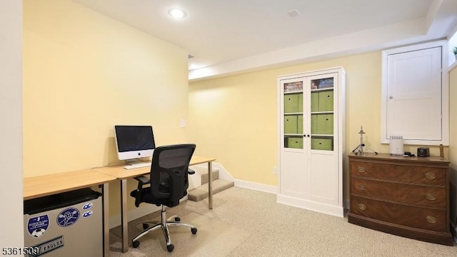 2052 Church Ave, Scotch Plains Twp, NJ 07076 - carpeted office space featuring recessed lighting and baseboards