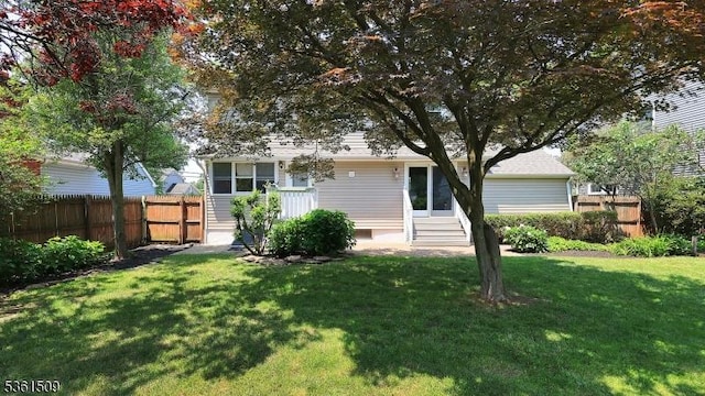 2052 Church Ave, Scotch Plains Twp, NJ 07076 - back of property with entry steps