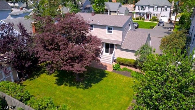 2052 Church Ave, Scotch Plains Twp, NJ 07076 - aerial perspective of suburban area