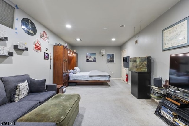 5 Caleb Ct, Hardyston Twp, NJ 07419 - bedroom with recessed lighting and light carpet