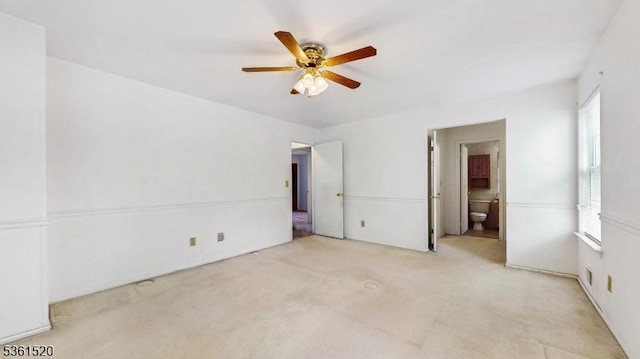 301 Smithwold Rd, Franklin Twp, NJ 08873 - unfurnished bedroom with carpet floors, connected bathroom, and ceiling fan