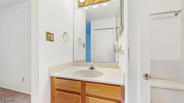 301 Smithwold Rd, Franklin Twp, NJ 08873 - bathroom with vanity and toilet