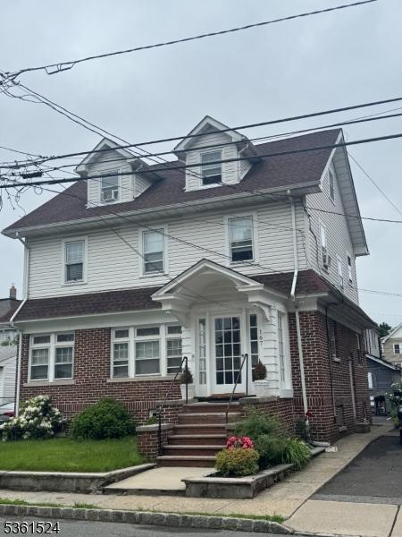 167 Linden Ave, Belleville Twp, NJ 07109 - american foursquare style home featuring brick siding