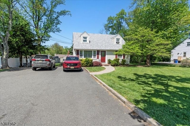 10 Hanover Ave, Hanover Twp, NJ 07981 - cape cod house featuring driveway and a front yard