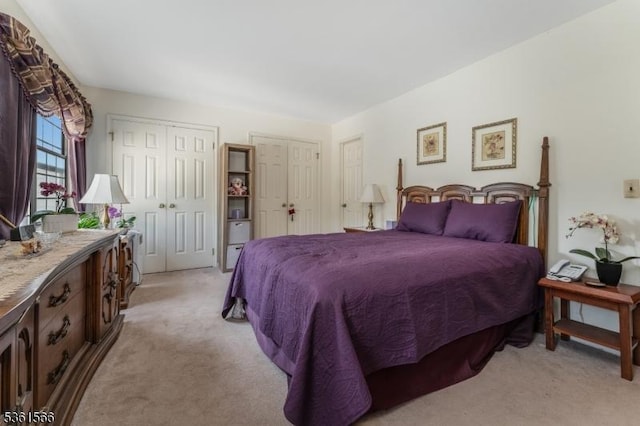 205 Burlington Ct, Raritan Twp, NJ 08822 - bedroom with light colored carpet and multiple closets