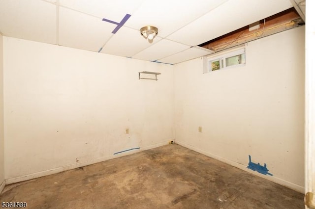 328 Ralph St, Franklin Twp, NJ 08873 - basement with baseboards
