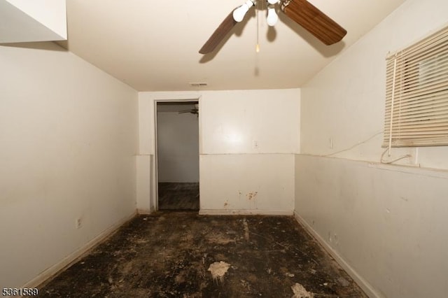 328 Ralph St, Franklin Twp, NJ 08873 - empty room featuring ceiling fan and baseboards