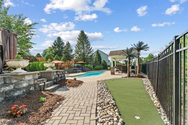 7 Links Ct, Sparta Twp, NJ 07871 - view of pool featuring a patio