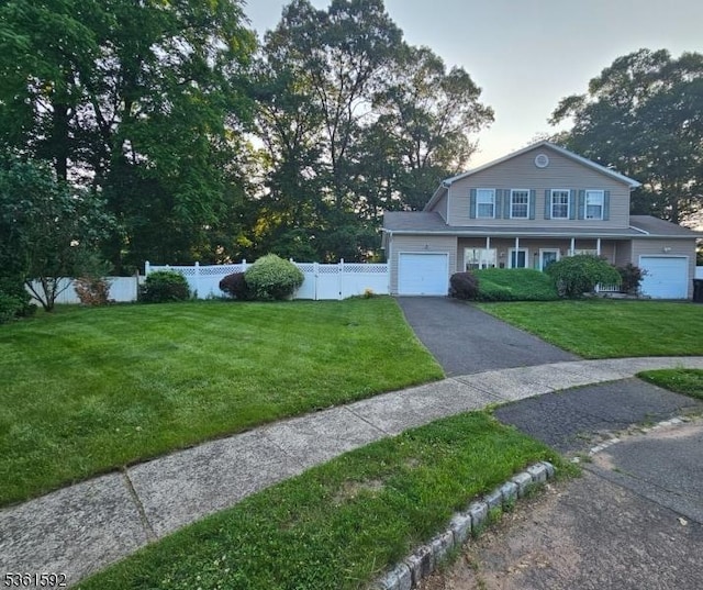 73-81 Mariners Ct, Plainfield City, NJ 07063 - view of front of home featuring asphalt driveway and a garage
