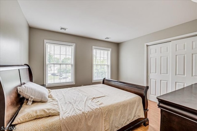 73-81 Mariners Ct, Plainfield City, NJ 07063 - bedroom with a closet and light wood-style flooring