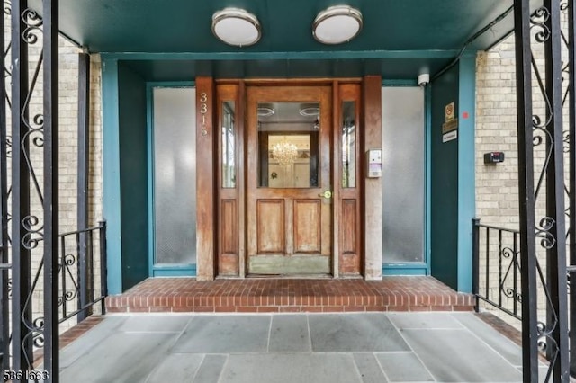 3315 Pleasant Ave Unit 314, Union City, NJ 07087 - view of exterior entry featuring brick siding