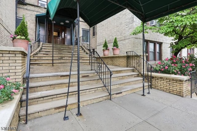 3315 Pleasant Ave Unit 314, Union City, NJ 07087 - doorway to property with brick siding