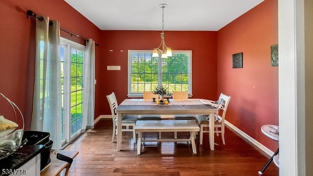 2 Murphy Dr, Hillsborough Twp, NJ 08844 - dining room featuring wood finished floors and baseboards