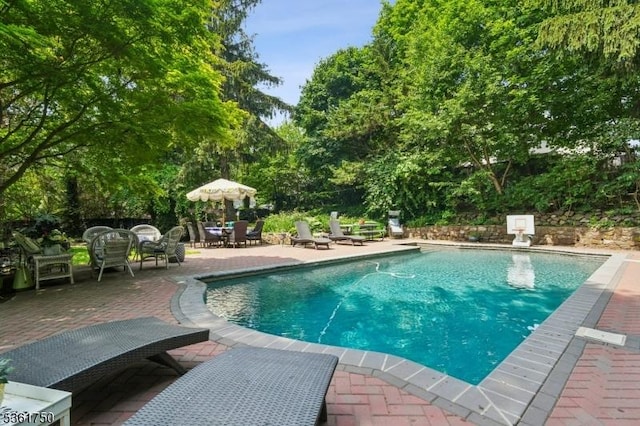 27 Fairway Dr, West Orange Twp, NJ 07052 - swimming pool with a patio area