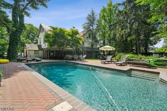 27 Fairway Dr, West Orange Twp, NJ 07052 - swimming pool with a patio