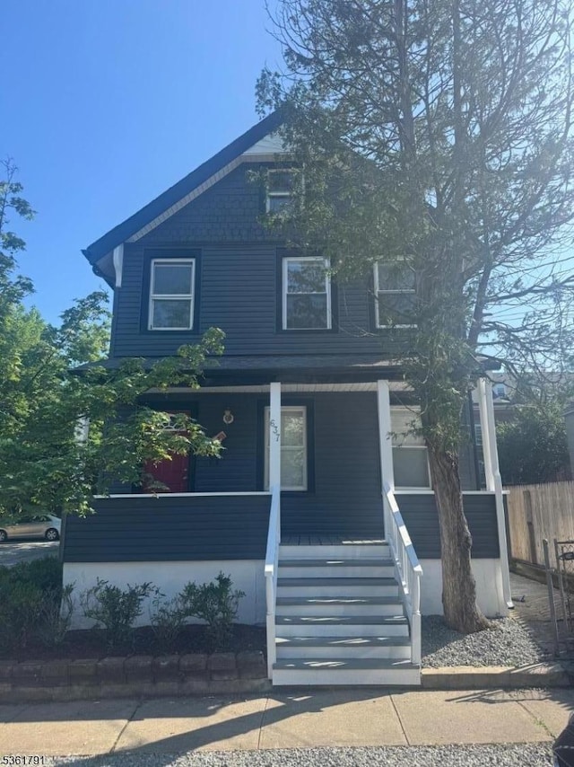 637 Union St, City Of Orange Twp, NJ 07050 - view of front of house featuring a porch