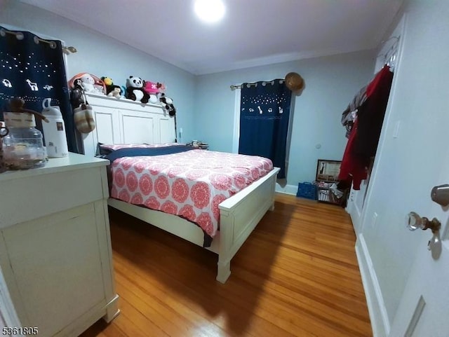 336 E 41st St, Paterson City, NJ 07504 - bedroom featuring light wood-type flooring