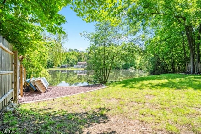 80 Cedar Tree Dr, Vernon Twp, NJ 07422 - view of yard featuring a water view