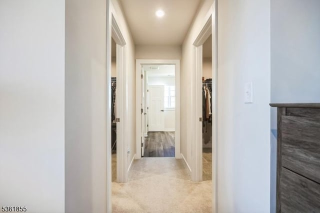 16 Esposito Ln, Roxbury Twp, NJ 07850 - hallway featuring carpet and baseboards