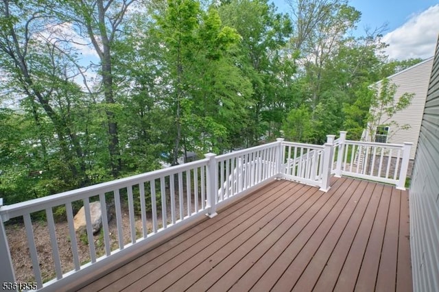 16 Esposito Ln, Roxbury Twp, NJ 07850 - view of wooden deck