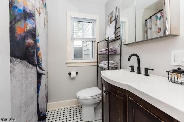 15 Yantecaw Ave, Bloomfield Twp, NJ 07003 - full bathroom with vanity and tile patterned floors
