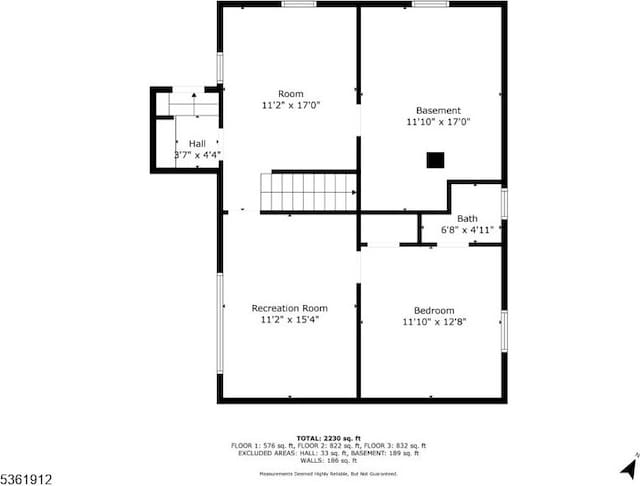 391 Lewis St, Franklin Twp, NJ 08873 - property floor plan