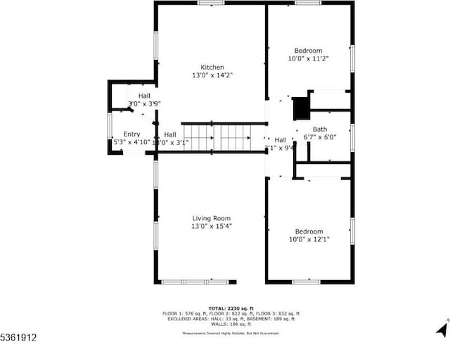 391 Lewis St, Franklin Twp, NJ 08873 - floor plan / room layout