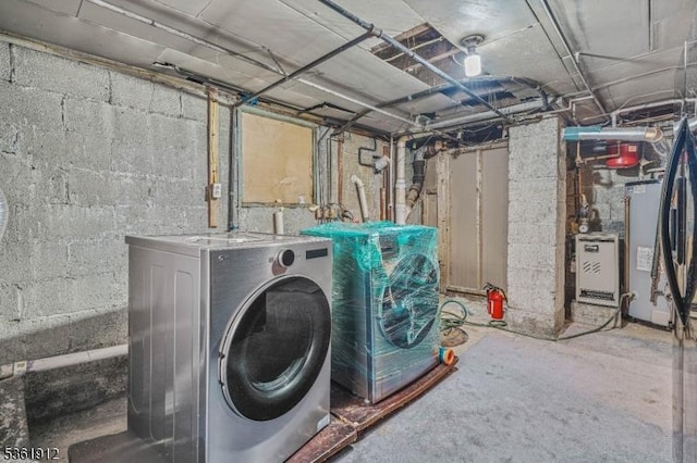 391 Lewis St, Franklin Twp, NJ 08873 - washroom featuring washer / dryer