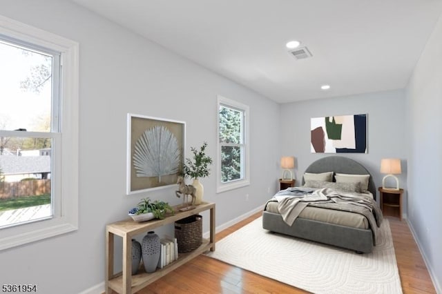 6 Lionel Pl, Hanover Twp, NJ 07981 - bedroom featuring wood finished floors, baseboards, and recessed lighting