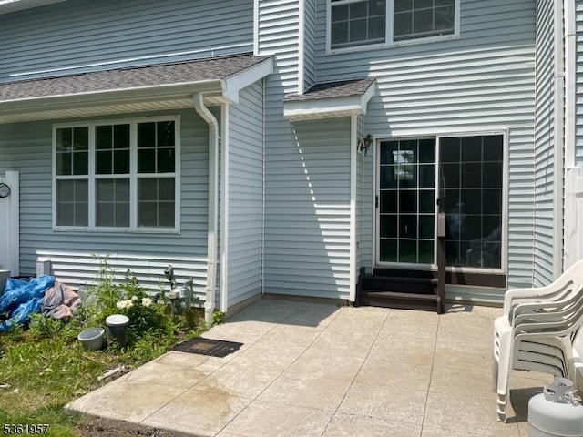 55 Weatherhill Rd, Hamburg Boro, NJ 07419 - view of exterior entry featuring a patio area