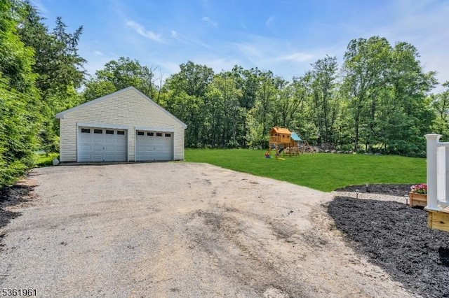 172 Ferry Rd, Delaware Twp, NJ 08822 - view of detached garage