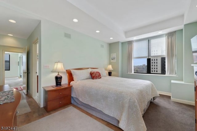 111 Mulberry St Unit Sky, Newark City, NJ 07102 - bedroom with recessed lighting and baseboards