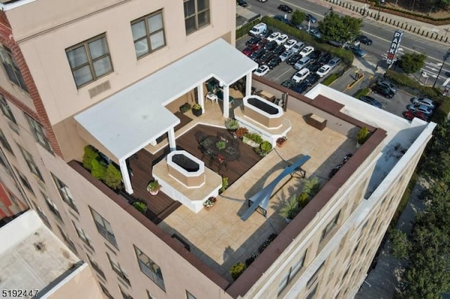 111 Mulberry St Unit Sky, Newark City, NJ 07102 - drone / aerial view