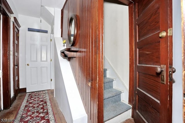 267 Hoover Ave, Bloomfield Twp, NJ 07003 - entryway with stairway and baseboards