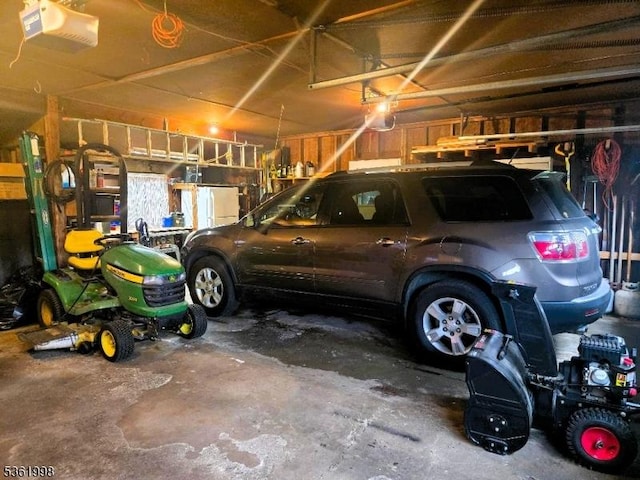 355 State Route 94, Fredon Twp, NJ 07860 - garage with a garage door opener