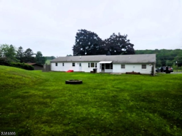 355 State Route 94, Fredon Twp, NJ 07860 - back of house with a lawn