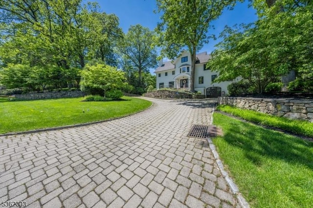 60 Fernwood Rd, Summit City, NJ 07901 - surrounding community featuring a lawn and driveway