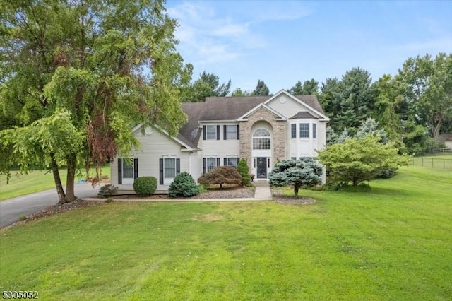 14 Barn Swallow Ct, Greenwich Twp, NJ 08886 - view of front of home featuring a front yard