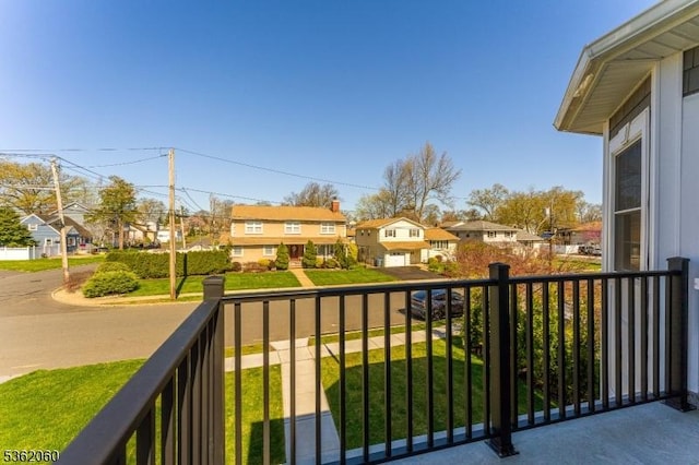 1537 Franklin St, Clark Twp, NJ 07066 - balcony with a residential view