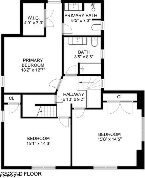 701 High St, Cranford Twp, NJ 07016 - view of floor plan / room layout