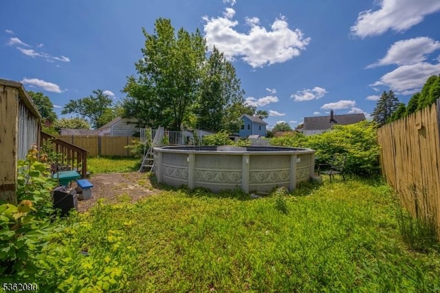 1236 Mayfair Dr, Rahway City, NJ 07065 - view of fenced backyard