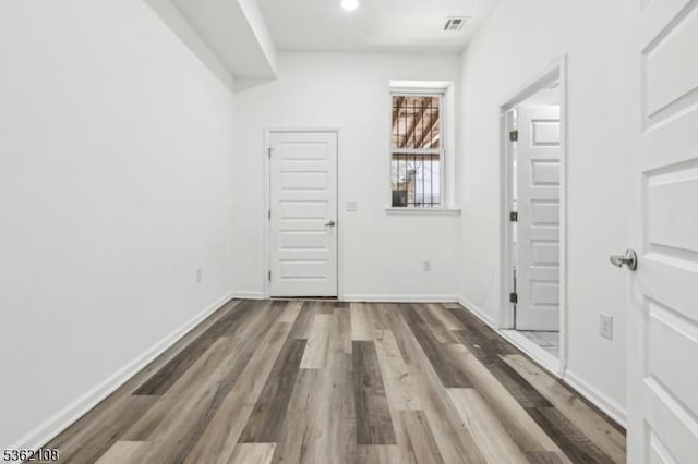430 Ocean Ave, Jersey City, NJ 07305 - hall with wood finished floors and baseboards