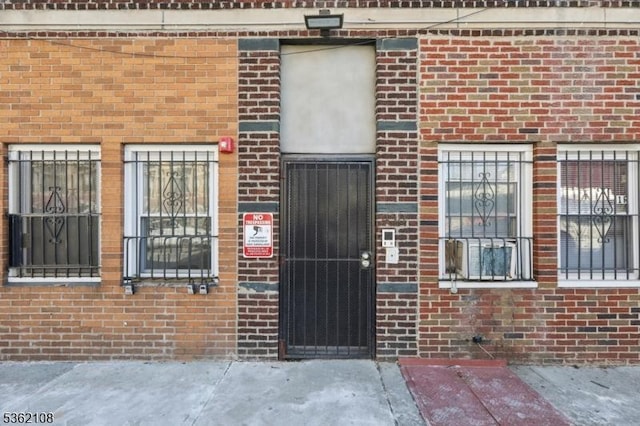 430 Ocean Ave, Jersey City, NJ 07305 - entrance to property with brick siding