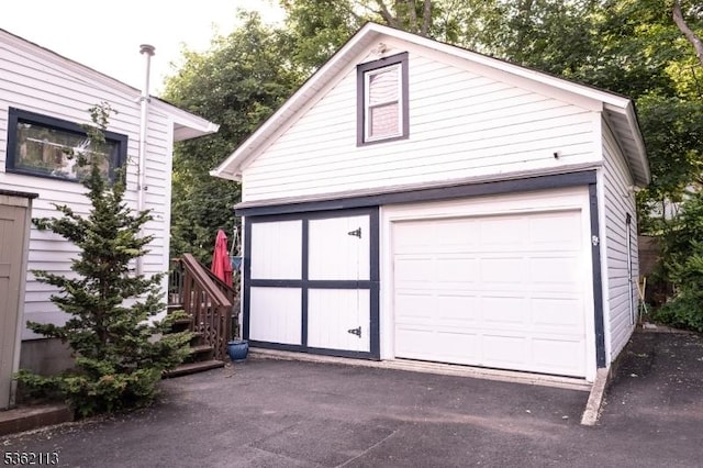 24 Ryerson Ave, Newton Town, NJ 07860 - view of detached garage