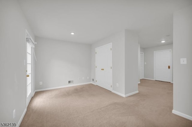 231 Swathmore Dr, Nutley Twp, NJ 07110 - empty room featuring light carpet and recessed lighting