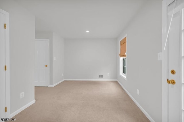 231 Swathmore Dr, Nutley Twp, NJ 07110 - spare room with light carpet and recessed lighting