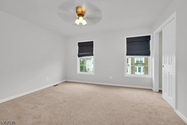 231 Swathmore Dr, Nutley Twp, NJ 07110 - empty room with carpet, plenty of natural light, and ceiling fan