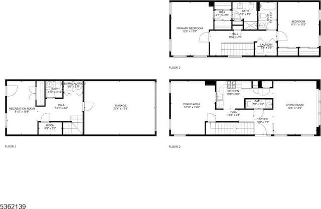 231 Swathmore Dr, Nutley Twp, NJ 07110 - view of floor plan / room layout