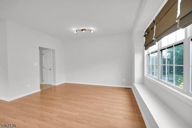 231 Swathmore Dr, Nutley Twp, NJ 07110 - unfurnished room with light wood-style floors and baseboards